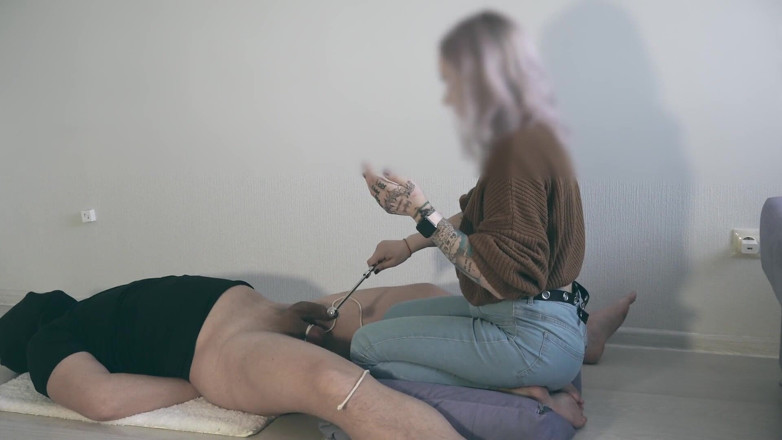 Amateur_fetish: cbt 1 | Kulki ściskają i dziurkują