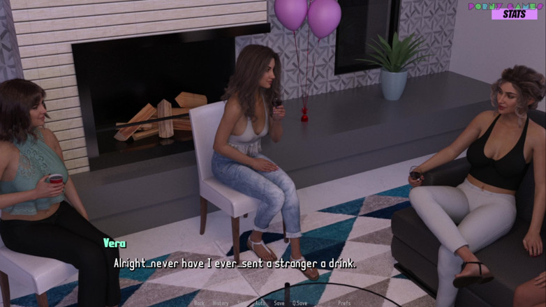 Porny Games: Dorința ei de tatăl vitreg Wack - jocuri lesbiene la petrecerea...