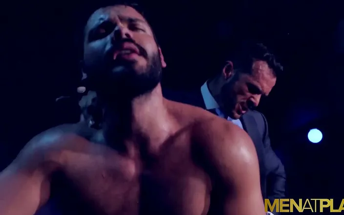 Menat Play: Menatplay suited latin Denis Vega anal breeds Nicolas Brooks