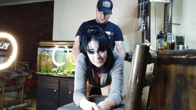 Bigjoefuckalott: रबर के लंड का मजा लेने की कोशिश कर रहा है।