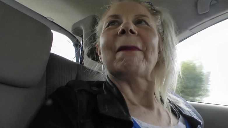 Paris Jango: Granny Pisses Before Getting Fucked by a Big Black Cock