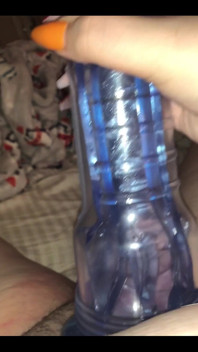 Using My Boyfriends Fleshlight for the First Time! Feels so Warm and Wet Just Like Fucking a Nice Ass!