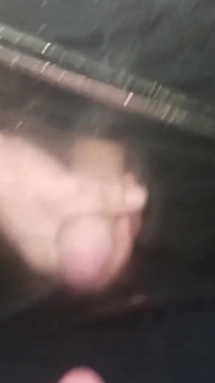 My cum on mirror