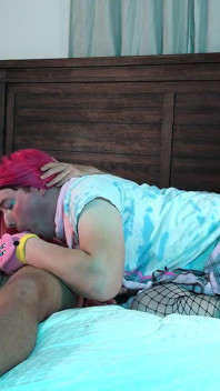 Chupando y follando trans Kelsey Masters crudo - compilación 7