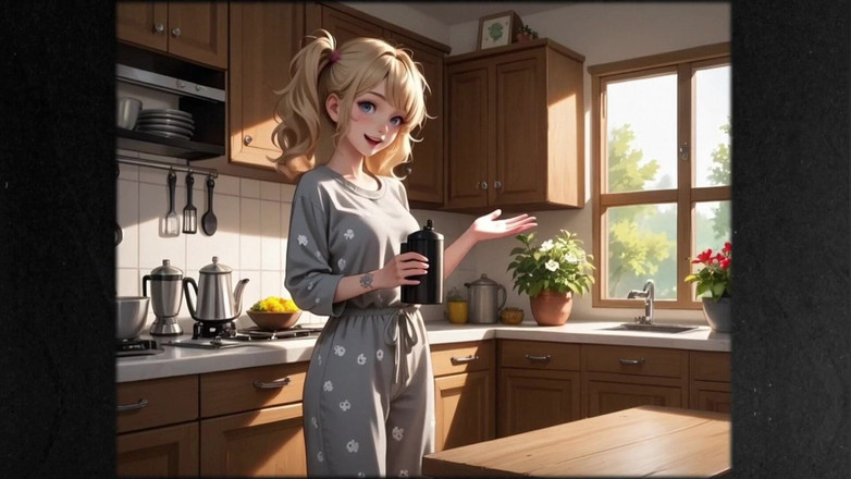 Oliviaevence: 부모님이 외출하는 동안 의붓여동생을 유혹하는 배다른 여동생 - 1부