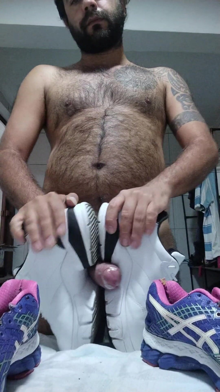 Sneakerfetish_BR: Spor ayakkabı seansı fetişi