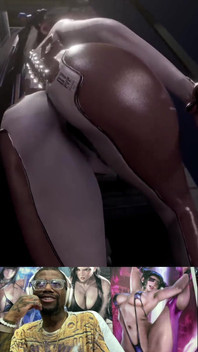 Thicc Fat Ass Eve Teases You on the Ladder with Her Cake