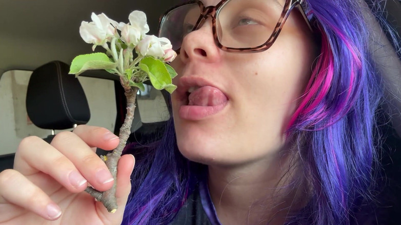 AmayaMori: Estornudos de esta flor y se vuelve salvaje en el...