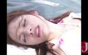 Asian happy ending: Asiatisk flickvän blir knullad på stranden