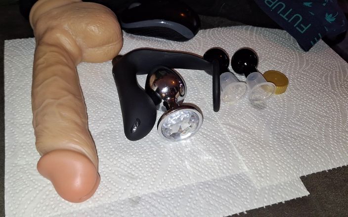SteveSmokeHolland: Il mio punto di vista # 171 Vibratore anale, dildo e anello...