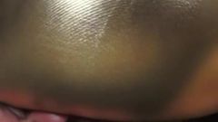 Shiny Leggings Facesitting