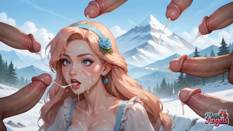 NeuroAngels: Sesso sgocciolante di latte: picchi nevosi e piacere lussurioso