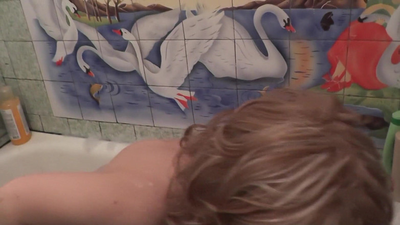 XXX-Platinum: Bathroom. Sexy Stepmommy MILF Takes Bathroom. Lather on Hands, Feet,...