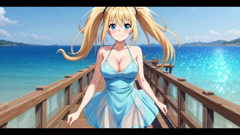 HotKitty20: Si blonde jalang berpakaian mini pantat tiri &amp; kelipan tetek melancap...