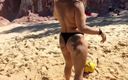 Marcio baiano: Playing Football on the Beach Two Hotties Lost the Bet...