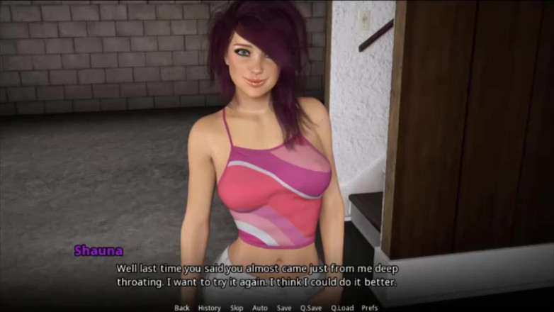 Visual Novels: Wvm schittert universiteit deel 24 - mond gesnoerd aan mijn gigantische pik