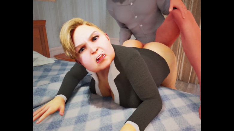 Denis animation: Fetele plinuțe cu sâni mari adoră pizza
