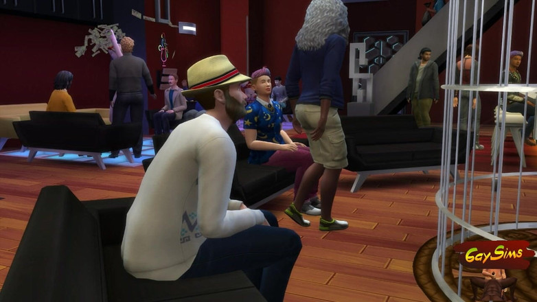 Dirty gay Sims: Nejprve nevlastní syn, ale teď sissy holka