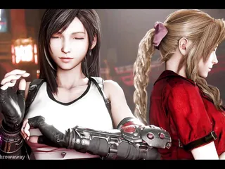 Final Fantasy Tifa Lockhart compilación (animación con sonido) 3D hentai porno sfm