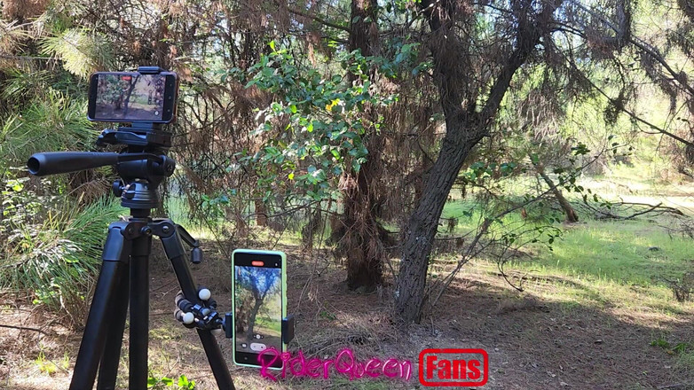 Riderqueen BBW Step Mom Latina Ebony: Riderqueens: video untuk penggemar di luar ruangan