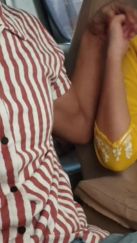 I Convinced Her to Show Her Boobs in the Car in Public Risky Outdoor