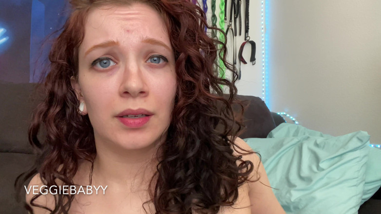 Veggiebabyy: Sledujte můj obličej, zatímco si naplácám