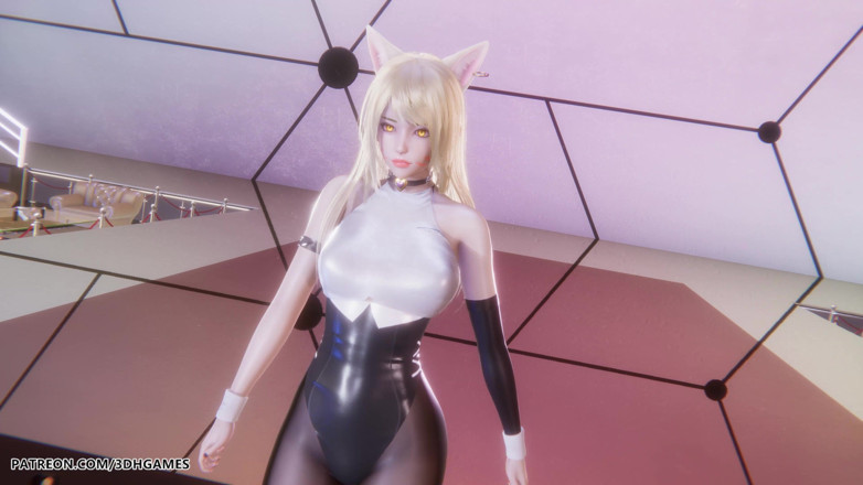 3D-Hentai Games: Chung Ha - Stress - Ahri Sexy Striptease