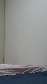 Thong Bloomers and No Bra Short Gym Clothes Girl Clean Room, Indoor Camera Cute Tits Girl in Girl's Only Apartment in Japan