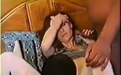 Cuckold MILF - Vintage Video of My Ex with 2 Black Guys