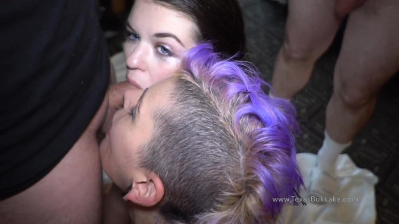 Bukkake & Gangbangs from Texas!: Anastasia Rose - 1er bukkake