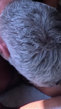 Ebony MILF Flower Goes for a Special Massage with Older Man