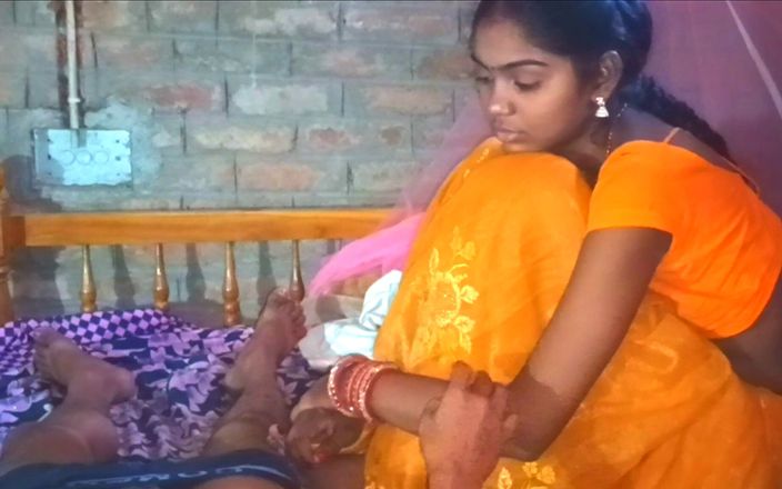 Desi Puja: Nai naveli dulhan ki chudai karı koca seks