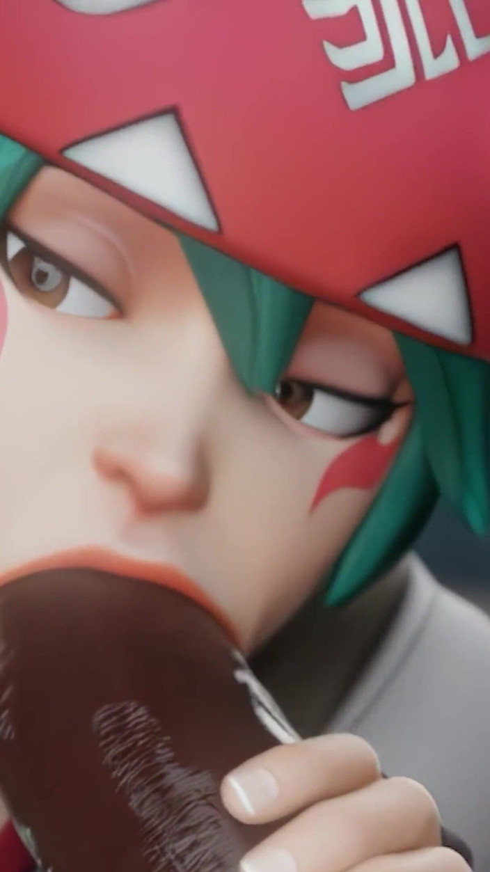 Orlikx: トレーサー&amp;キリコ - ビッグブラックペニスの乱れたフェラチオ&amp;カウガール3Dアニメーション