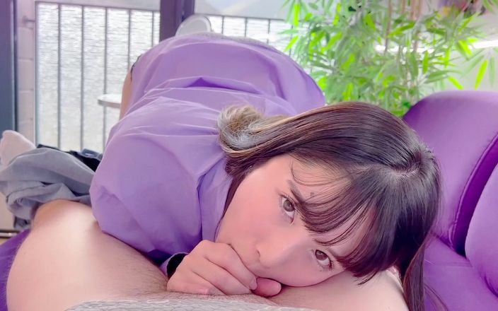 Obokozu: Soție japoneză sexy ia o muie relaxantă