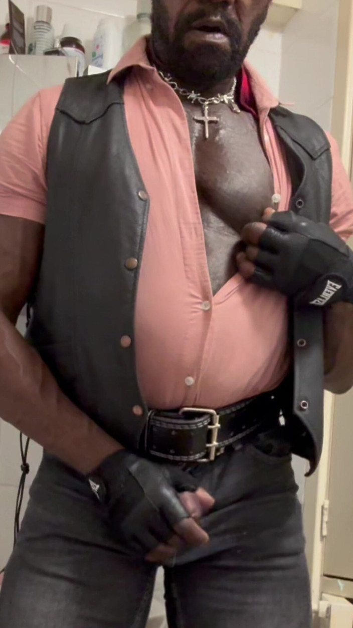Brodyjayrichardson: Tight Jeans Leather Waistcoat Smoke Jerk Session