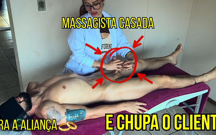 Lucas Neitan: Married Masseuse Takes off Wedding Ring and Gag on Milk -...