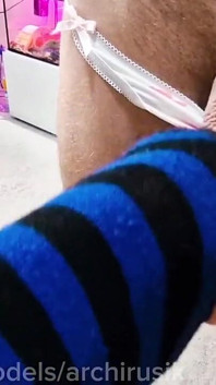 A Hot Slut, Covered in Sperm! Exclusively Large Cocks, Sex Without Condoms, and Lots of Sperm!