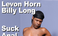 Picticon gay & male: Levon Horn și Billy Long suge ejaculare anală