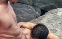 Naughty puzzle: Fucking with Husband on Beach
