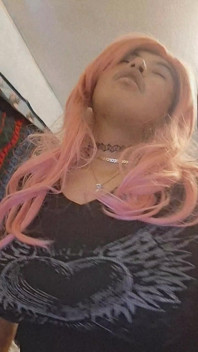 Trans Crossdresser Kamaya Riding Dildo