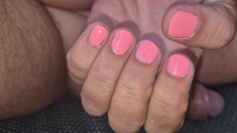 SavageHeater59: Robię paznokcie, stopy i dłonie różowym kolorem