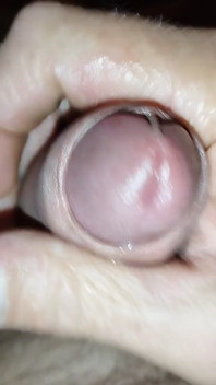 Close-up de ejaculação