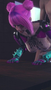 Cyborg Chick testa seus novos upgrades | Cyberpunk Hentai