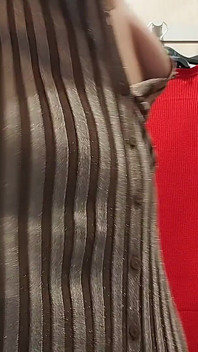 Esposa peluda rabuda, buceta peluda, mamilos grandes Amadora milf buceta, bunda grande, peitões, sexy experimenta calcinha.