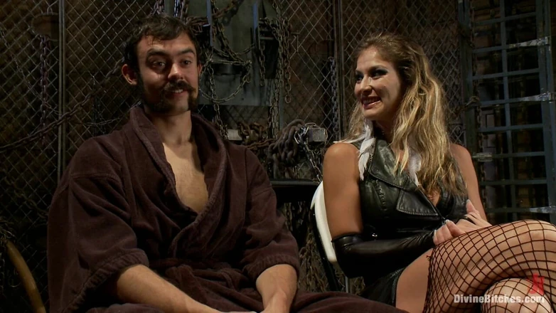 Divine Bitches by Kink: From Worthless to Worthy in Five Mistresses Episode 3, "chastity CBT"