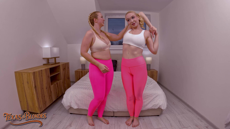 Texas and blondes: Blonde Babes Samantha Rone &amp; Vera Jarw Cz Muse's Bareback Threesome!