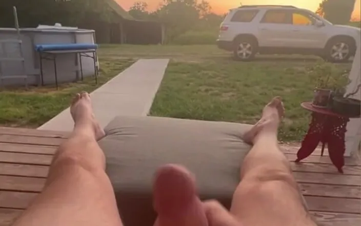 Grant Acres: Ended the Weekend with a Load on the Back Porch
