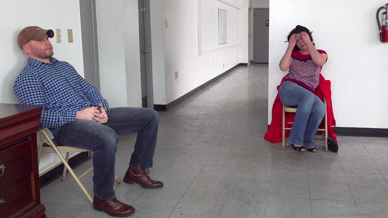 Sammi Starfish: Waiting room blowjob