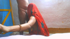 Busty Banuu: Adik ipar saree merah yang bertetek besar dikongkek oleh abang...