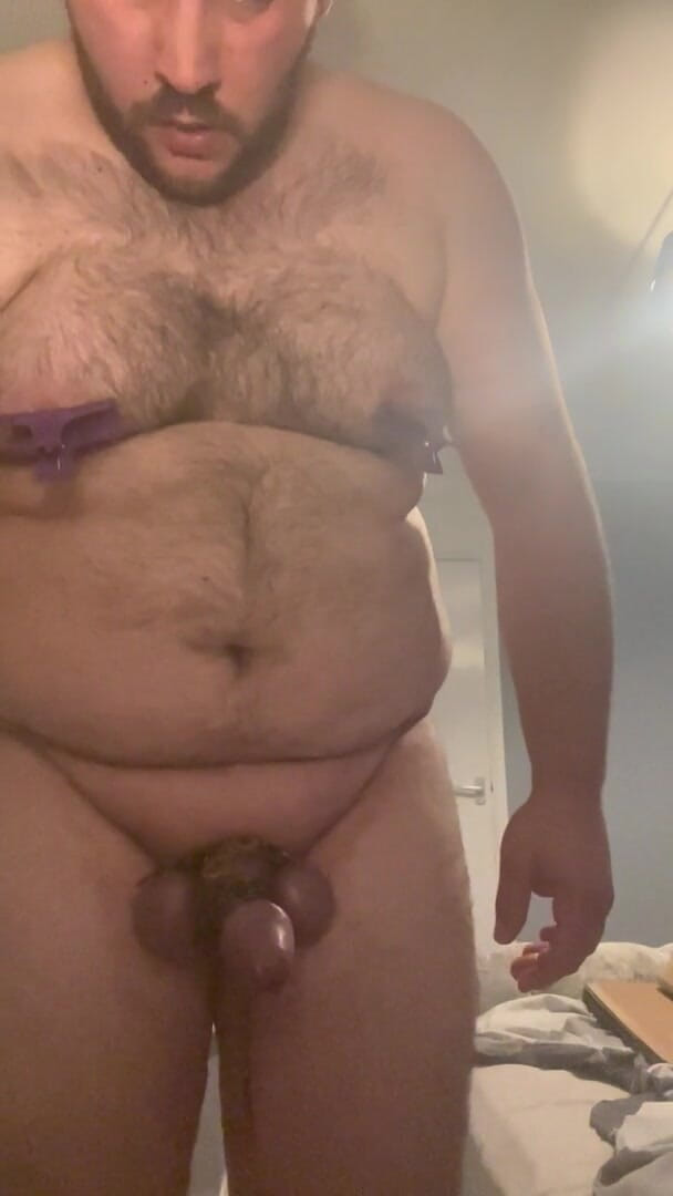 Shaun Cbt: Cock and Balls Turn Purple and Vibed to Cumshot with...